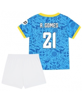 Billige Fotballdrakt Wolves Rodrigo Gomes #21 Replika Tredjedraktsett Barn 2025-26 Kortermet (med bukser)